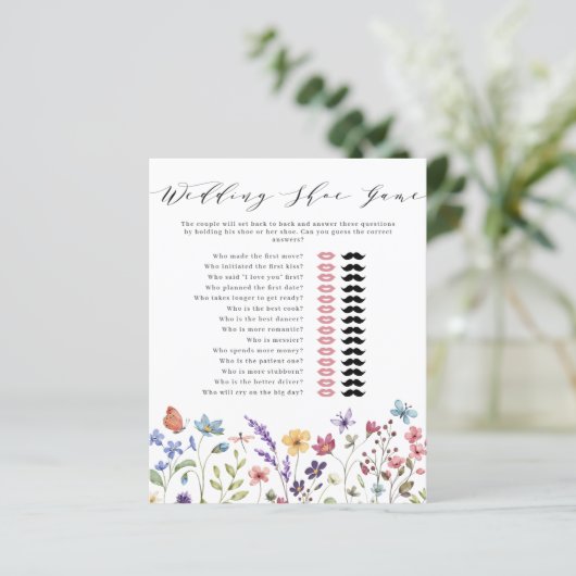 Blumenfrühling Sommerhochzeit Schuhspiel (Stehend Vorderseite)