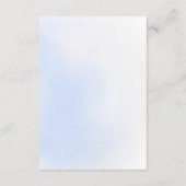 Blumenfrühlings-Hochzeitsfeier Vintager Empfang Begleitkarte (Rückseite)