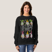 Blumenfrühlingsangebot Niedliche Sommerspiele Sweatshirt (Vorne ganz)