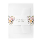 Blumenfrühlingsband Einladungsbanderole (Vorderseite Beispiel)