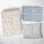 Blumenfrühlingsduft | Blau und Grau Geschenkpapier Set<br><div class="desc">Diese blumengeschmückten Frühlingsblätter sind blau und grau und eignen sich hervorragend für Geschenkgutscheine. Genießen Sie Ihre Freunde,  Familie und Geschenke mit einem wunderbar koordinierenden Packpapier.</div>