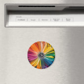 Blumenfrühlingskunst Blumenmuster Magnet (In Situ (Geschirrspüler))