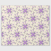 Blumenfrühlingsmuster Geschenkpapier (Flach)