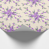 Blumenfrühlingsmuster Geschenkpapier (Ecke)