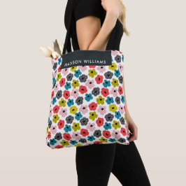 Blumenfrühlingsnadel Blooms Tote Tasche