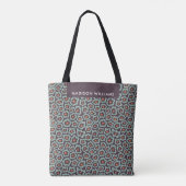 Blumenfrühlingsnadel Blooms Tote Tasche (Rückseite)