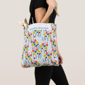 Blumenfrühlingsnadel Blooms Tote Tasche (Von Nahem)