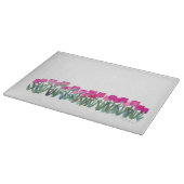 Blumenfrühlingsplatte Schneidebrett (Ecke)