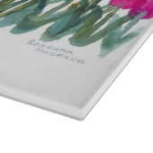 Blumenfrühlingsplatte Schneidebrett (Ecke)