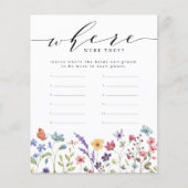 Blumenfrühlingssommer wo sie das Bridal Game waren (Vorderseite)