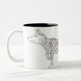 Blumenfuchs Zweifarbige Tasse