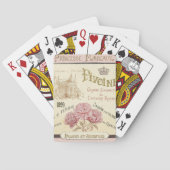 Blumenfutter Spielkarten (Rückseite)