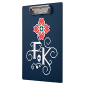 Blumengabe Frida Kahlos | Klemmbrett (Links)