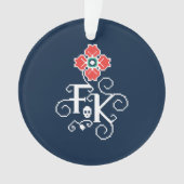 Blumengabe Frida Kahlos | Ornament (Vorderseite)