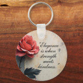 Blumengala  schlüsselanhänger (Vorderseite)