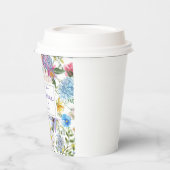 Blumengarten 16 . Geburtstag Pappbecher (Links)