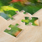 Blumengarten Abstraktes Blumenpuzzle Puzzle (Seite)