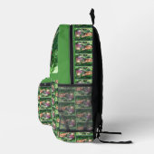Blumengarten Antiker Stuhl Personalisiert Bedruckter Rucksack (Rechts)
