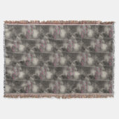 Blumengarten Antiquitätenstuhl Art Pattern Decke (Vorderseite)