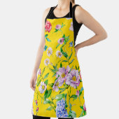 Blumengarten Aquarellmuster Schürze (InSitu)