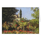 Blumengarten auf Sainte-Adresse von Claude Monet (Vorderseite (Horizontal))