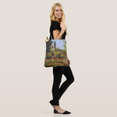 Blumengarten auf Sainte-Adresse von Claude Monet Tasche (Am Model)