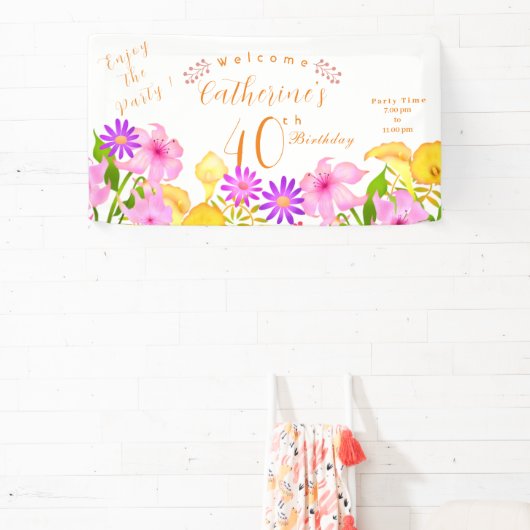 Blumengarten Banner (InSitu)