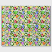 Blumengarten Beauty Geschenkpapier (Flach)