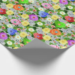 Blumengarten Beauty Geschenkpapier<br><div class="desc">Ein Garten mit schönen bunten Blume,  blühen gegen grüne Blätter.</div>