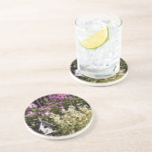 Blumengarten Bird House Foto Malerei Untersetzer (Seite)