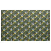 Blumengarten Birdhouse Natur Art Muster Stoff (Fat Quarter (45,7 x 55,9 cm))