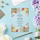 Blumengarten Blume Einladung Hochzeit (In Situ (Hochzeit))