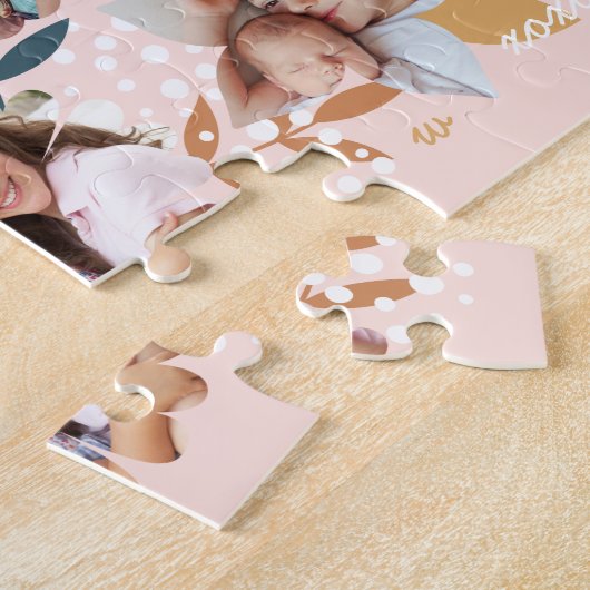 Blumengarten Blume Foto Bilderrahmen Puzzle (Seite)