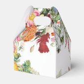 Blumengarten Blume Hochzeit Geschenkschachtel (Rückseite)