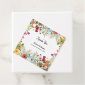Blumengarten Blume Hochzeitsgeschenk Geschenkanhänger (Beispiel)
