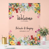 Blumengarten Blume Hochzeitssymbol Acrylschild (Hochzeit)