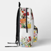 Blumengarten Blume Individuelle Name Bedruckter Rucksack (Links)