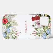 Blumengarten Blume Individuelle Name Case-Mate iPhone Hülle (Rückseite (Horizontal))