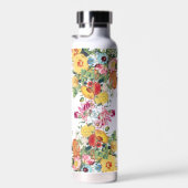 Blumengarten Blume Individuelle Name Trinkflasche (Rechts)