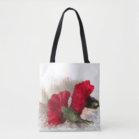 Blumengarten Blume Totbeutel Tasche (Vorderseite)