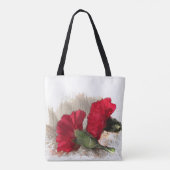 Blumengarten Blume Totbeutel Tasche (Rückseite)
