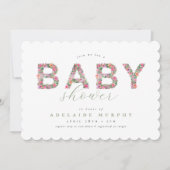 Blumengarten Blumenspülung Einladung (Vorderseite)