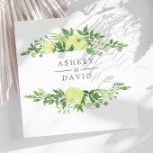 Blumengarten Blumenzwiebeln Serviette