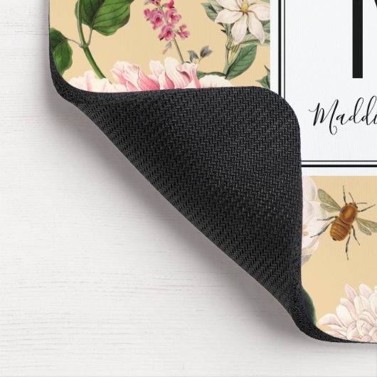 Blumengarten Blütengarten Trübe Gelb Mousepad (Ecke)