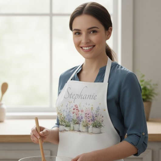 Blumengarten Botanischer Name Geschenk Schürze