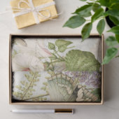 Blumengarten Botanischer Schmetterling Blumengarte Seidenpapier (Geschenk)