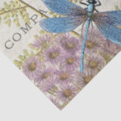 Blumengarten Botanischer Schmetterling Blumengarte Seidenpapier (Ausschnitt)