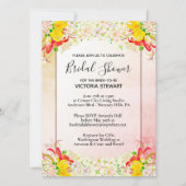 Blumengarten Brautdusche Einladung (Vorderseite)