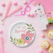 Blumengarten-Brautparty oder Babydusche Pappteller (Party)