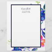 Blumengarten Briefbogen (Vorderseite)